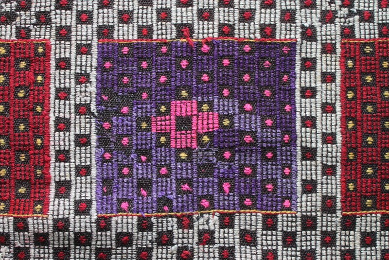 Turkish Kilim Rug 54''x73'' Hand Woven Adana Cicim Kilim 139x186cm gallery