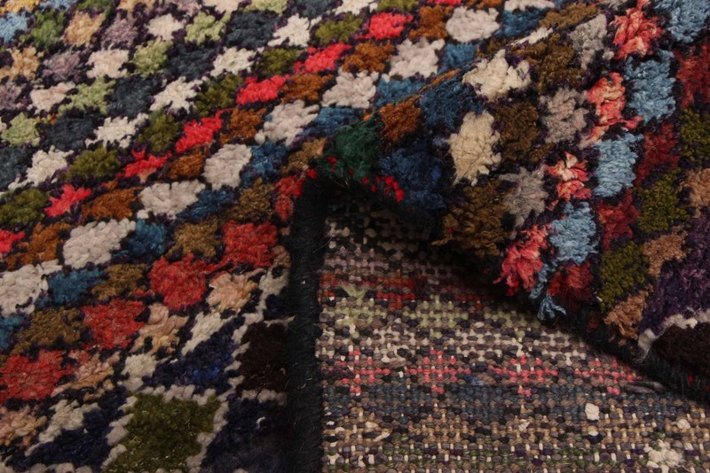 Vintage Hand-knotted Runner Rug 1'7" x 6'1" Traditional Oriental Wool Carpet gallery
