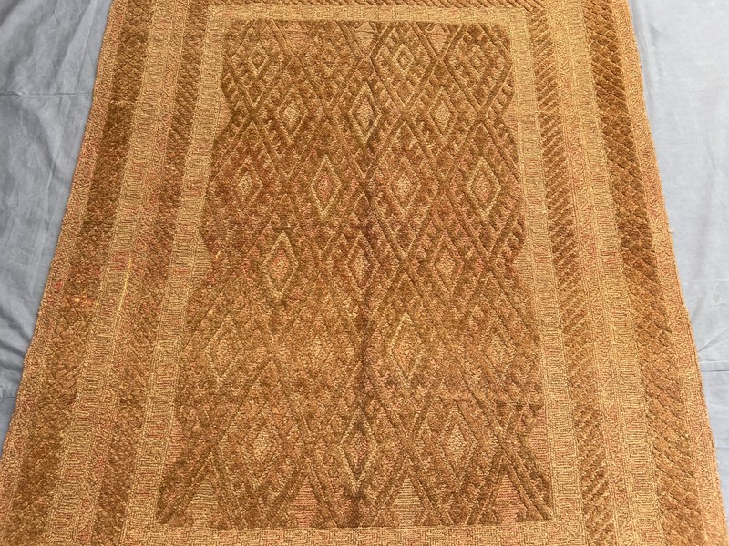 Camel Brown Faded Turkish Rug 4'4x6 Tribal Boho Geometric Vintage Area Rug gallery