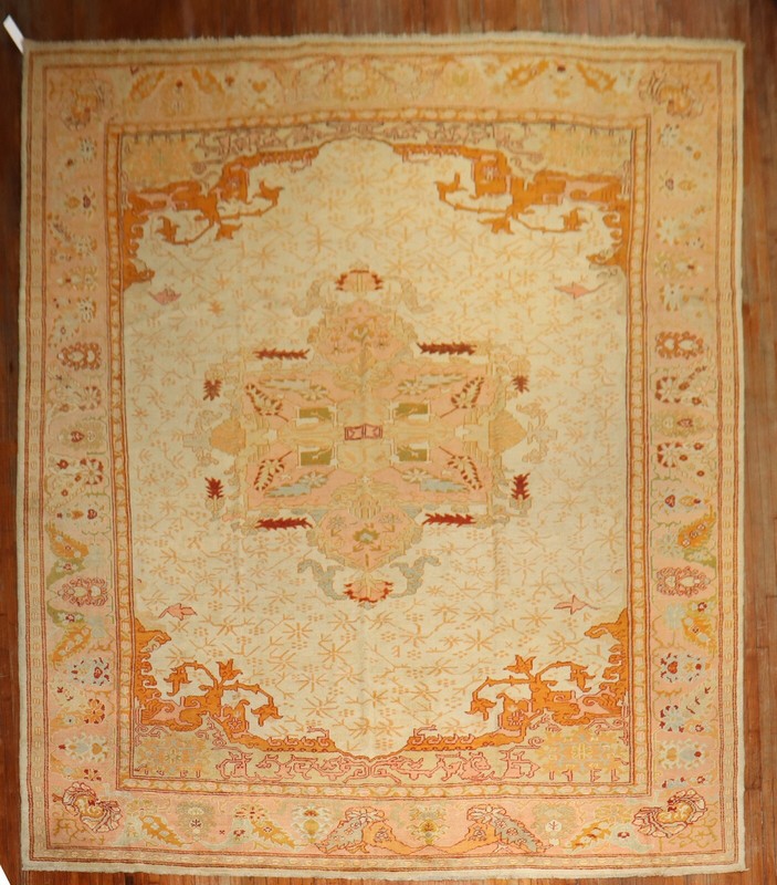 Antique World Class Turkish Oushak Ushak Rug Size 11'8''x15'6'' gallery