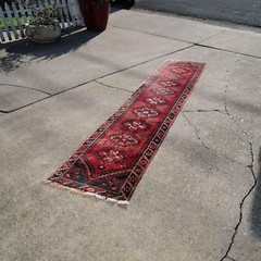 2′ x 9’7 Vintage Persian Wool Runner (HANDKNOTTED)
