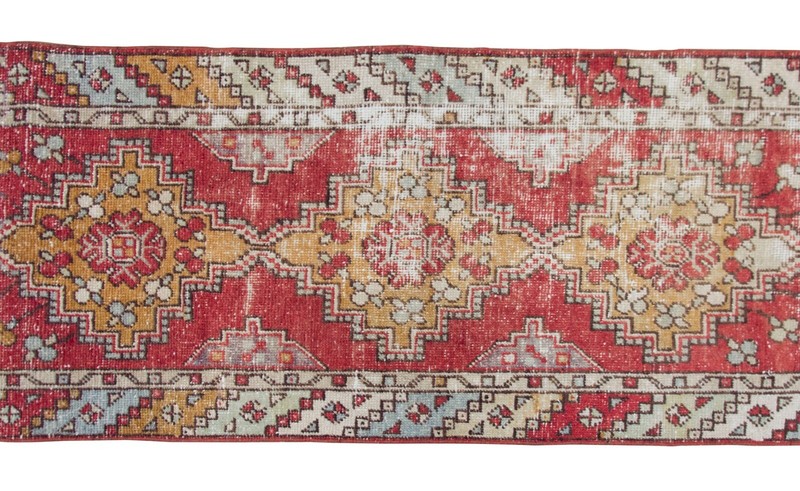 2'7 X 8'10 feet Runner Rug,Turkish Runner,Vintage Runner,Oushak Rug,Floor Rug gallery
