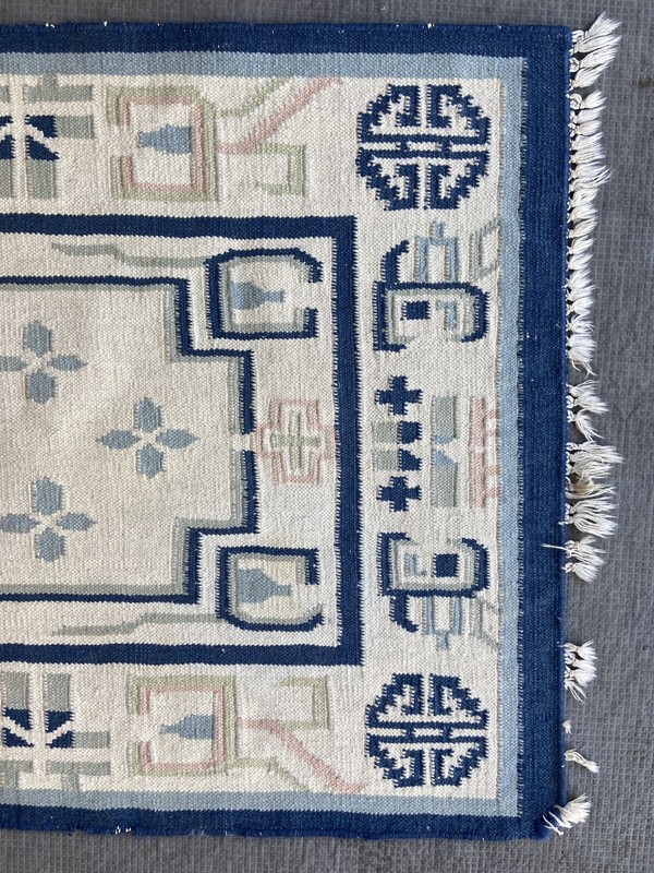 8ft x 2.5ft Handmade Wool Kilim Runner Rug 🔵 FREE SHIPPING 🔵 gallery