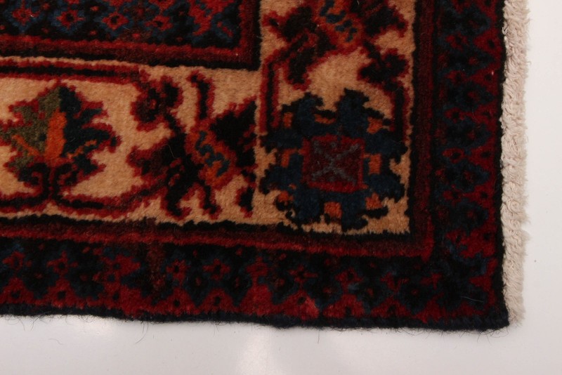 3'8" x 12'8" Vintage Hand-knotted Runner Rug Traditional Oriental Wool Carpet gallery