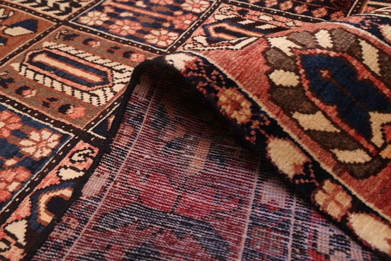 Traditional Vintage Hand-Knotted Area Rug 4'11" x 9'10" Oriental Wool Carpet gallery