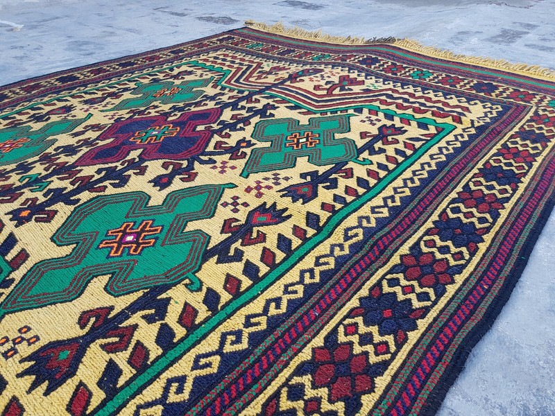 191x141 cm Thaimani Kilim Rug Best Trible Kilim Or cicim wool oriental kilim gallery