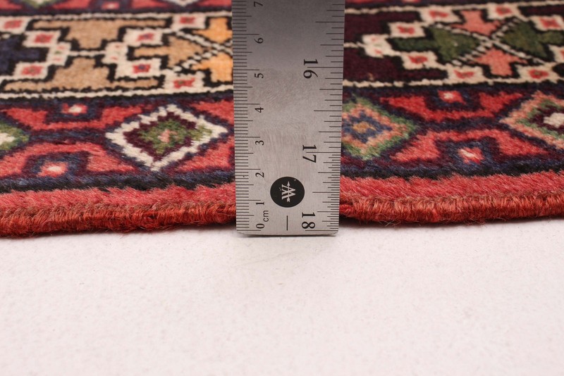 3'5" x 9'6" Vintage Hand-knotted Runner Rug Traditional Oriental Wool Carpet gallery