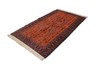 Tribal Antique Birds Afghan 3' 8" x 6' 7" Orange Hand Knotted Area Rug gallery