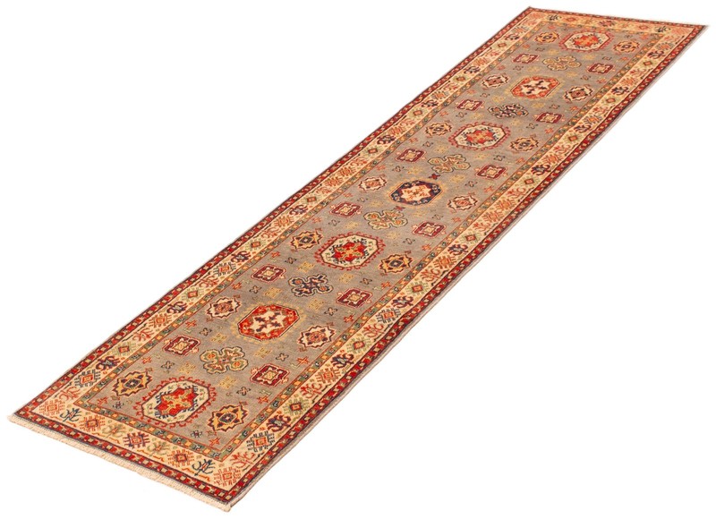 Vintage Hand-knotted Runner Rug 2'8" x 9'8" Traditional Oriental Wool Carpet gallery