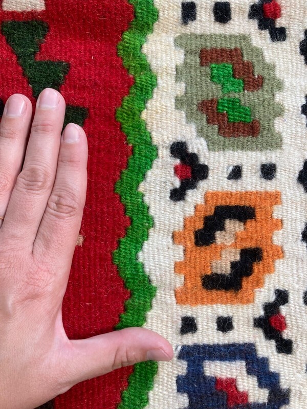 Sarajuevo Hand Loomed Prayer Rug gallery