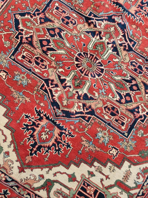 8 x 10 SUPER QUALITY INDO HERIZ SERAPI KAZAK HERIZ RUG TURKISH USHAK CAUCASIAN gallery