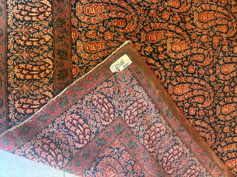 8'4x6'3 HANDMADE ANTIQUE RUG. CARPET . HAND MADE gallery