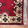 Handmade Indo Kazak Wool Rug 2' X 3' gallery