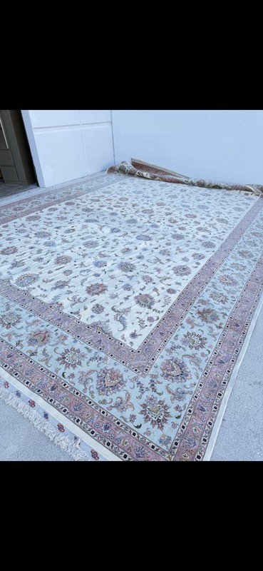 Tabreezz Faraji Esfhanni Signed Ali Mokhtari Iren 19’9”x13’2” Silk &Wool COA gallery
