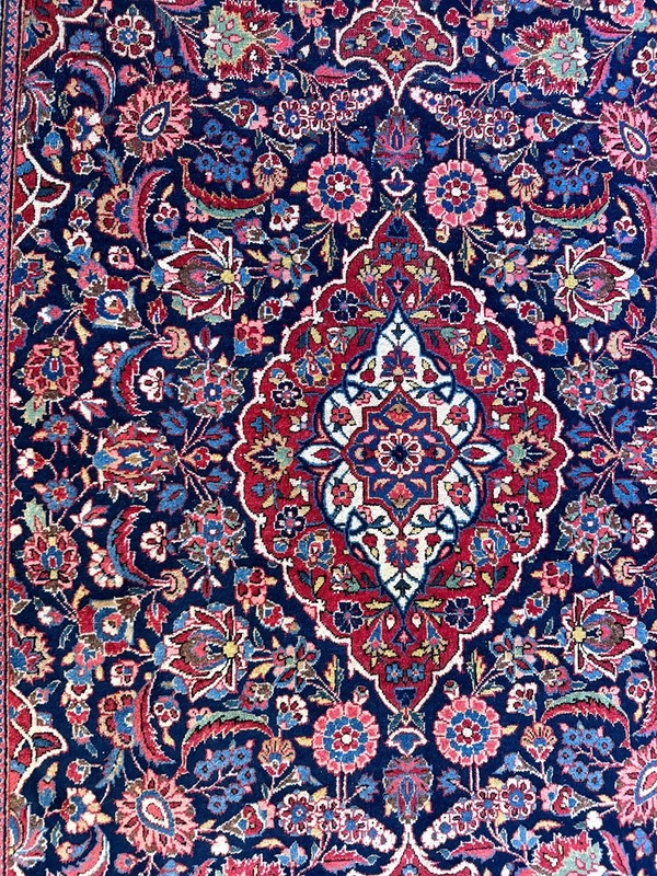 An Antique Classic Traditional Keshan Area rug gallery