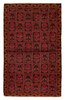 Vintage Hand-Knotted Area Rug 3'9" x 6'1" Traditional Oriental Wool Carpet gallery
