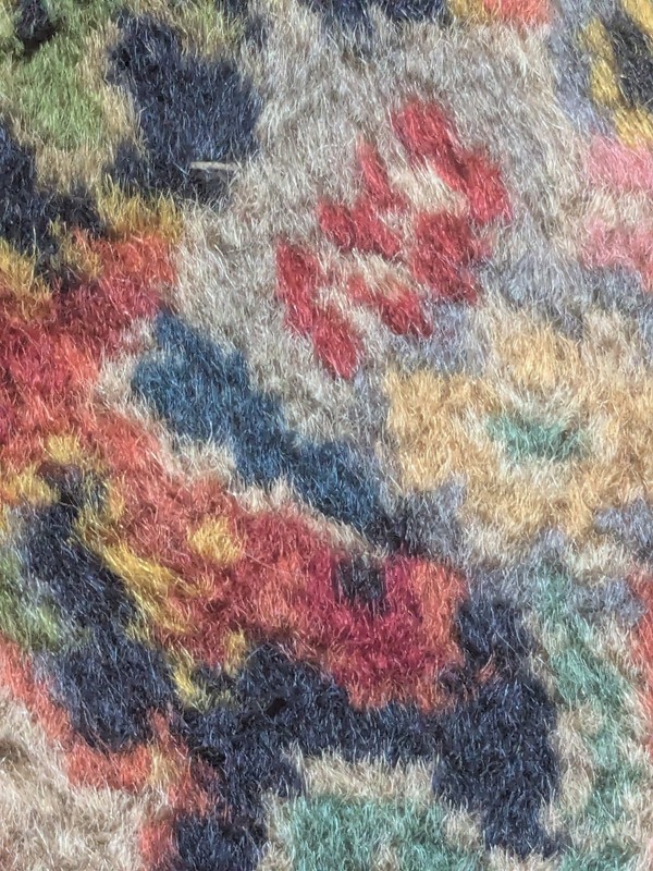 Antique Worn Imperial Karastan Wool Vintage Runner Rug Sarouk 1423 Small 2 x 4' gallery