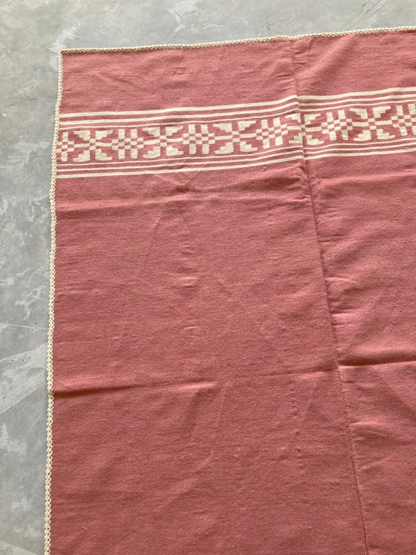 Vintage Traditional Handmade Geometric flat-weave Kilim Floor Rug 216x151 cm gallery