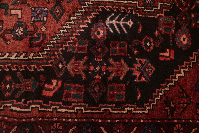 Traditional Vintage Hand-Knotted Area Rug 4'1" x 7'1" Oriental Wool Carpet gallery