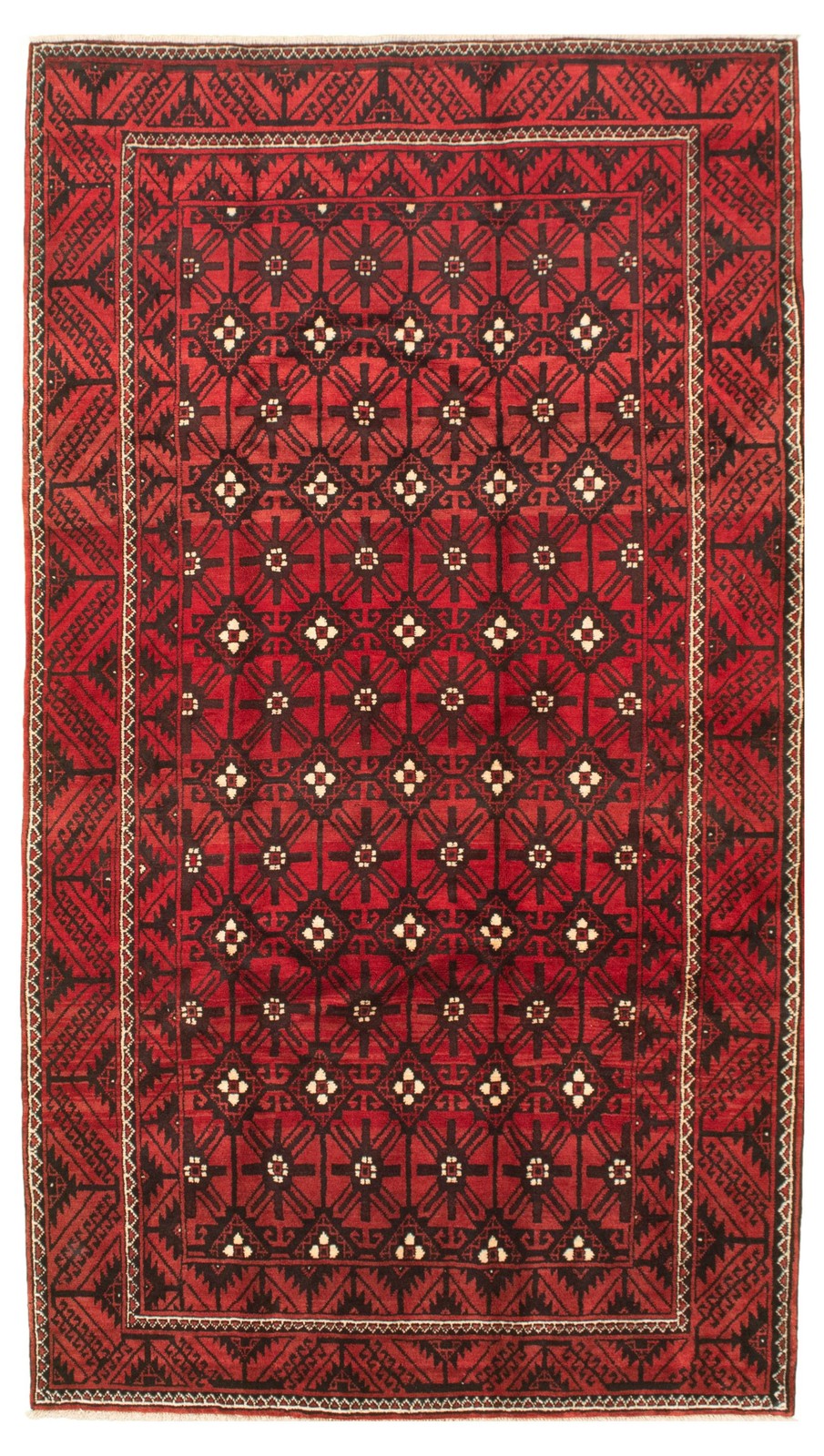 Vintage Traditional Hand-Knotted Area Rug 5'4" x 9'3" Oriental Wool Carpet gallery