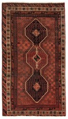 Vintage 3’7″ x 6’2″ Traditional Hand Knotted Vegetable Dye Wool Area Rug