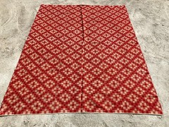 Vintage Handmade Beautiful Multicolor Kilim Rug Carpet 215×169 cm