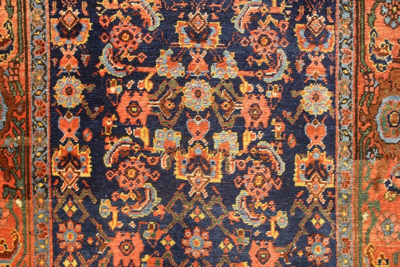 4' x 17' Antique Bidjar Rug Early 1900 matches Hamadan, Heriz, Caucasian kurdish gallery