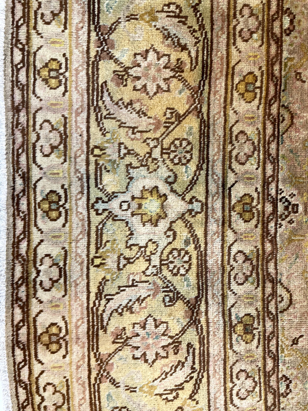 Antique Oriental Hand-Knotted Wool Area Rug Beige/Brown/Green 9'4" x 12'6" gallery