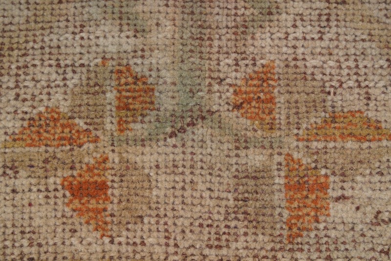 5 x 8 Area Turkish Rug Muted Oushak Vintage Rug Faded Antique Organic Rug 415 gallery