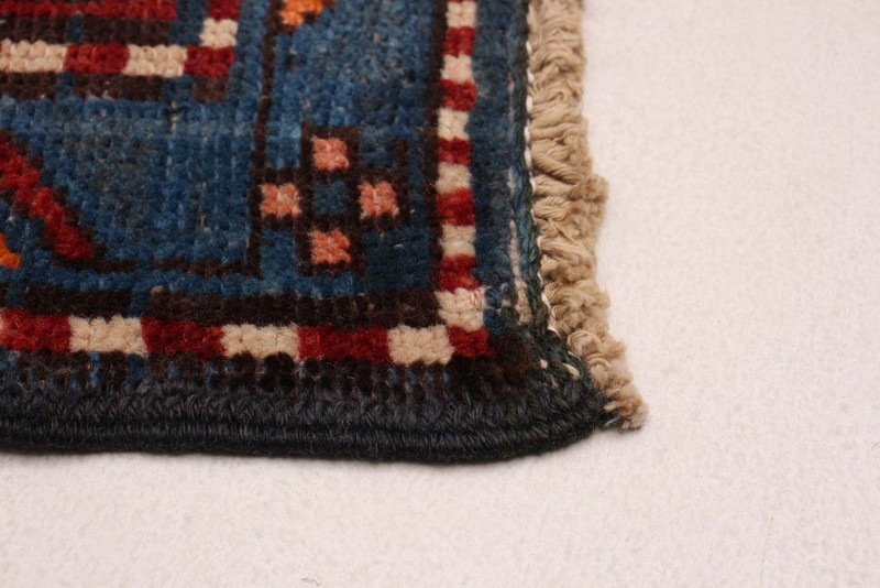 3'8" x 12'6" Vintage Hand-knotted Runner Rug Traditional Oriental Wool Carpet gallery