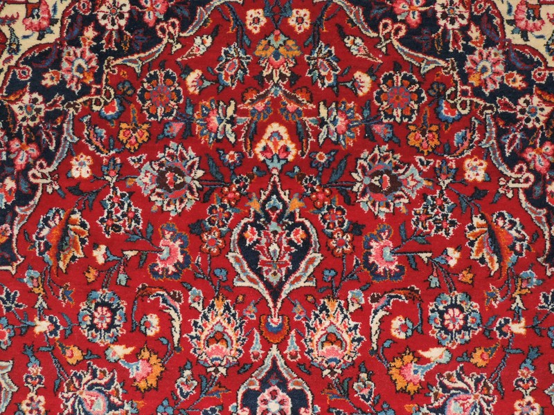 5x8ft. Vintage Handmade Oriental Wool Rug gallery