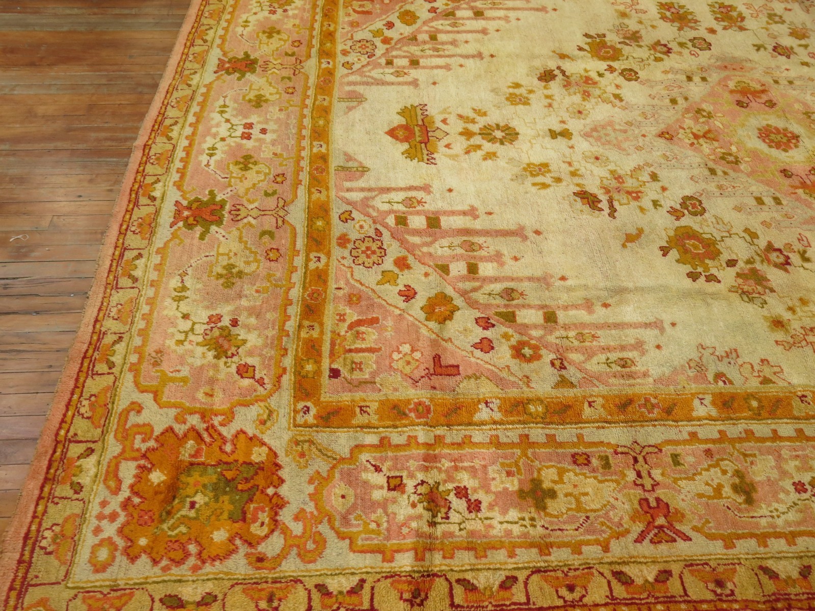 Antique World Class Turkish Oushak Ushak Rug Size gallery