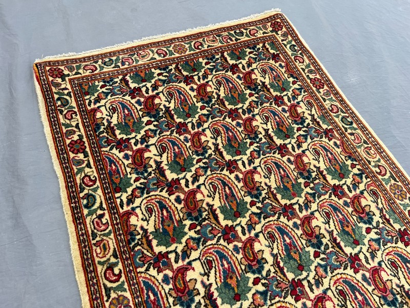 2'3 x 5'1 ft Vintage Turkish Hand Knotted Rug Caucasian Style Wool Area Rug gallery