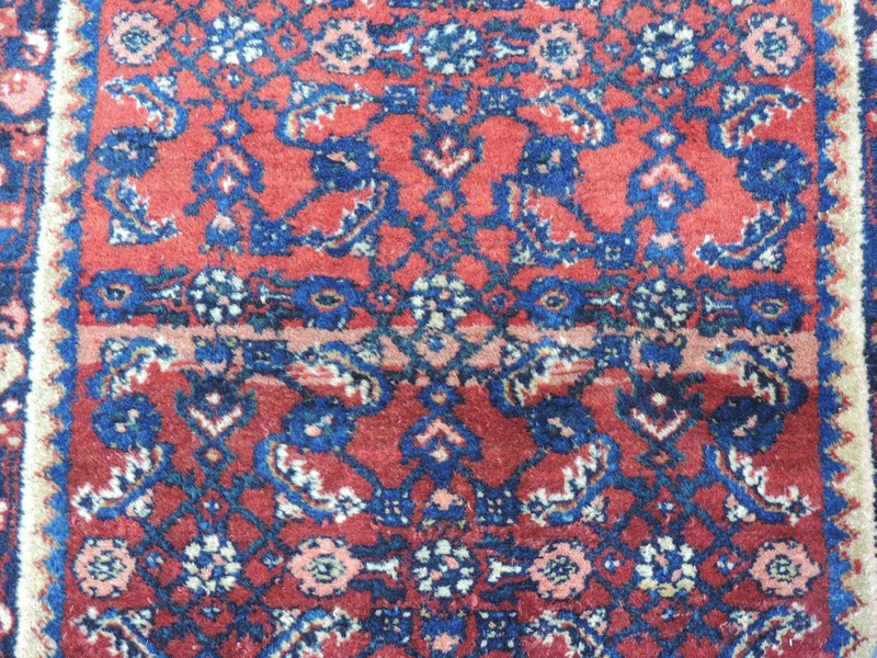 3x5ft. Vintage Ingeles Hamadan Wool Rug gallery