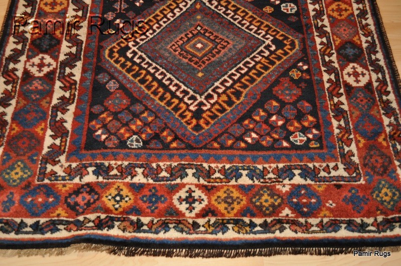 4'x8' Antique Kurdish Caucasian Lori Design circa 1890's tribal matches Heriz gallery