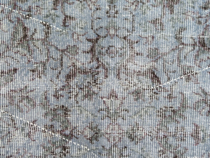 Vintage Turkish Overdyed Rug, Large Carpet, Area Rugs, Wool Rug Teppich 57"x100" gallery