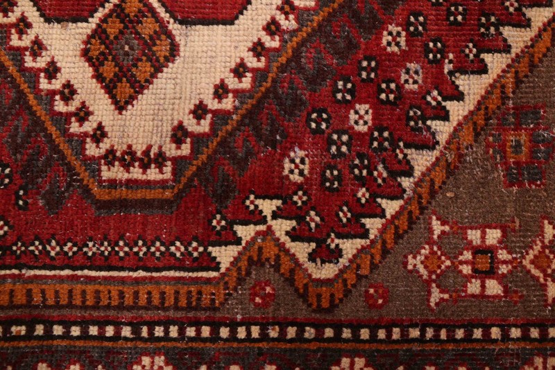 Vintage Oriental Hand-Knotted Carpet 4'11" x 9'8" Traditional Wool Area Rug gallery