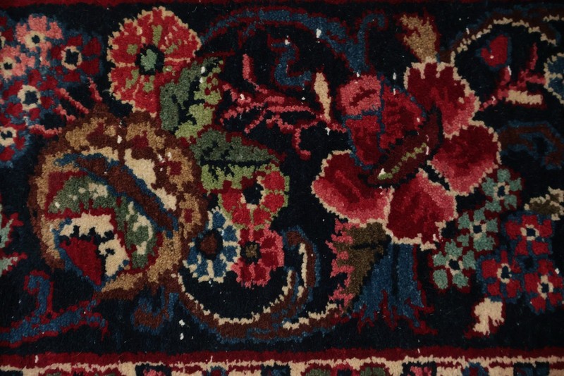 Red Traditional Large Rug 9x18 Hand-knotted Wool Vegetable Dye Vintage Carpet gallery