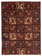 Vintage Traditional Hand-Knotted Area Rug 4’6″ x 6’0″ Oriental Wool Carpet