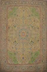 Vintage Traditional Floral Wool Area Rug 10×13 ft Hand-knotted for Living Room