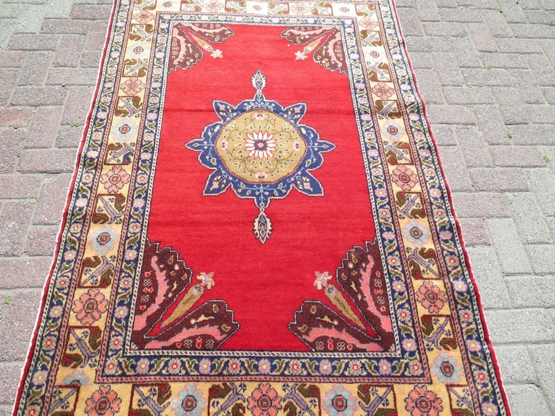 Turkish Carpet Rug, Bedroom Rug, Handwoven Tapis, Teppiche, Wool Carpet 48"x76" gallery