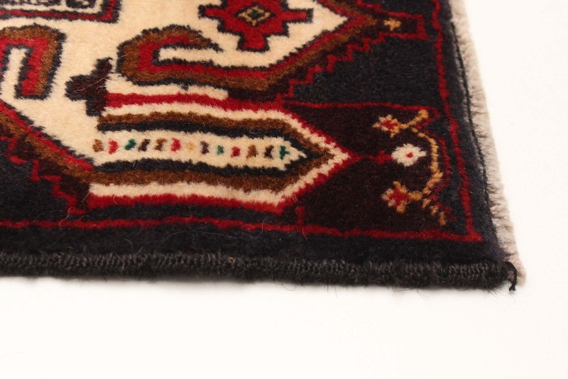 3'1" x 8'10" Vintage Hand-knotted Runner Rug Traditional Oriental Wool Carpet gallery