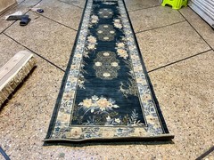 80 X 340 cm COLLECTORS’ ITEM Antique Pure Natural Silk Khotan Yarqandi Runner