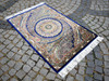 Silk Rug 100 % Bamboo Silk Rug 39'' x 59'' Floral Model Silk Bamboo Wall Rug gallery