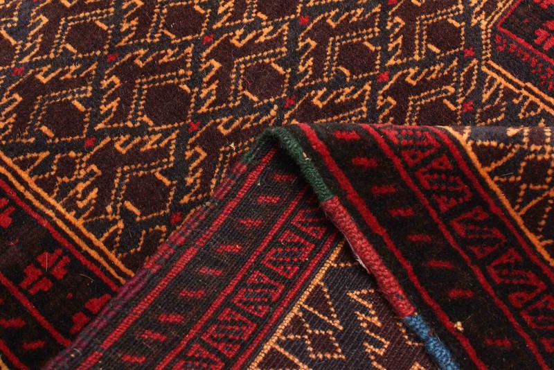 Vintage Hand-Knotted Carpet 2'10" x 4'6" Traditional Oriental Wool Area Rug gallery