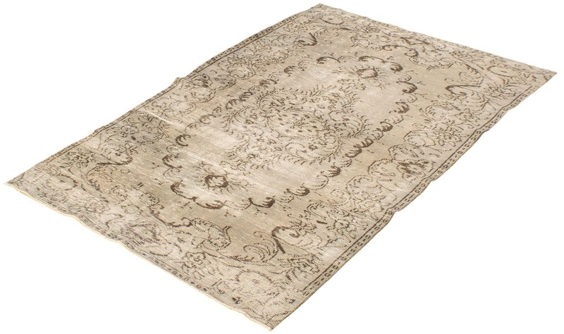 Traditional Vintage Hand-Knotted Area Rug 5'1" x 8'11" Oriental Wool Carpet gallery