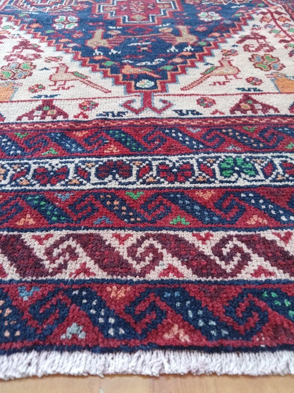 Antique Runner Heriz Rug Caucasian Wool Cotton Floral Rug P ersian Rug GH gallery