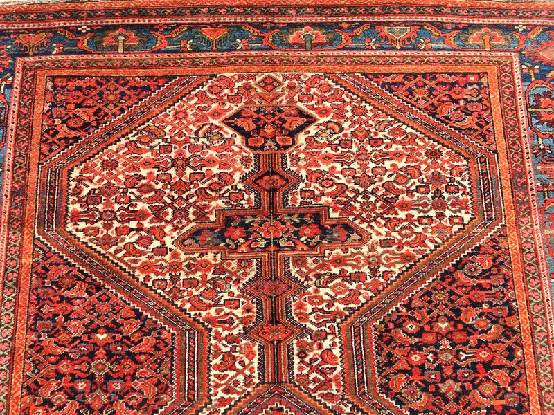ANTIQUE MISHIN MALAYER . Circa : 1910 Size : 4' 2" x 6' 6" gallery