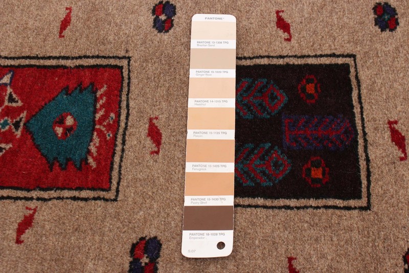 Vintage Traditional Hand-Knotted Area Rug 3'1" x 4'10" Oriental Wool Carpet gallery