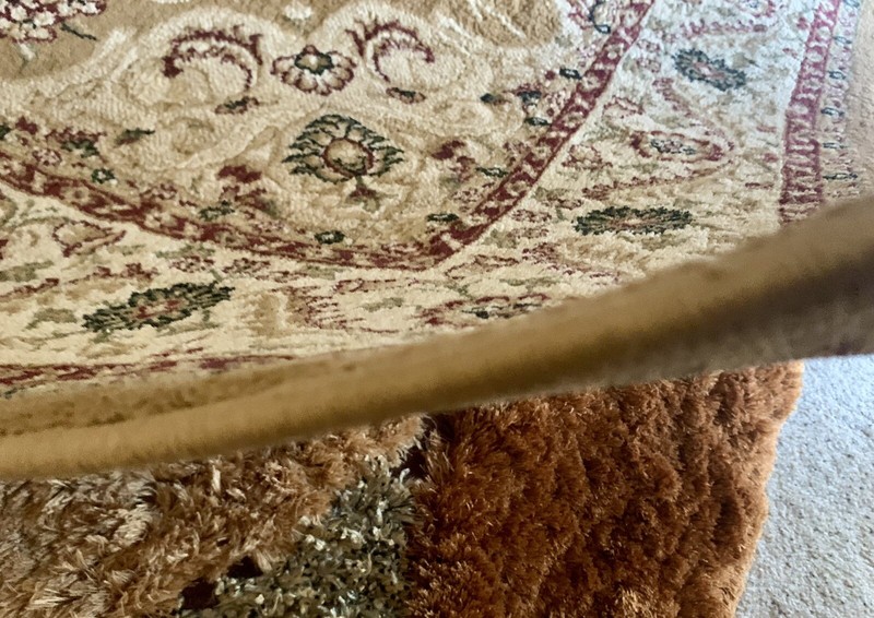 ***63 in Long Antique Oriental Carpet 1 inch Pile*** gallery